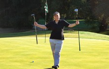 A Young Golfer's Special Event - Driving a Par 4 in one shot